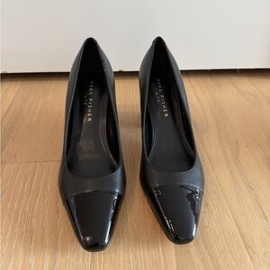 Marc Fisher Black Patent Leather Heels